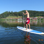 Standup Paddling am Hopfensee